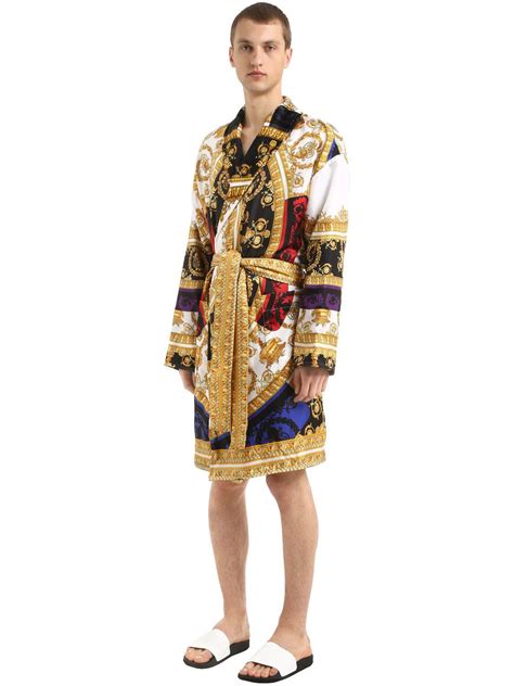 mens versace robes|men's luxury robes versace.